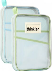 Transparent zipper document bag by navkaar tradezone