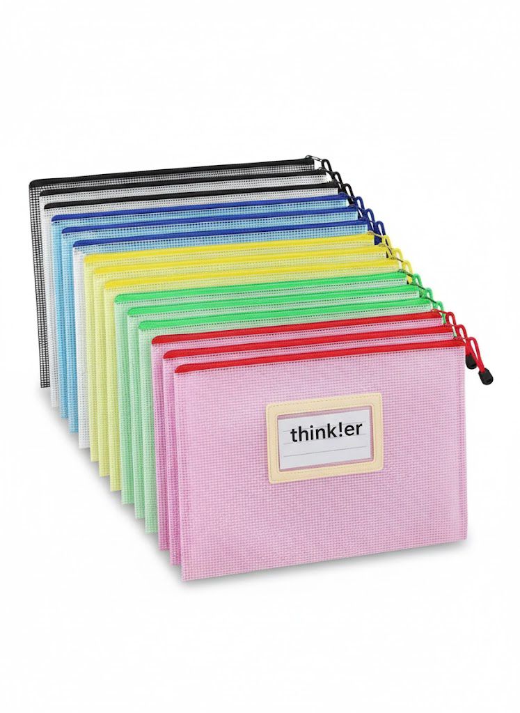 Zipper documents bags