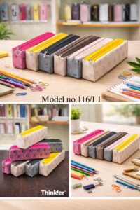 Set of Pencil pouch model no. 116/I 1