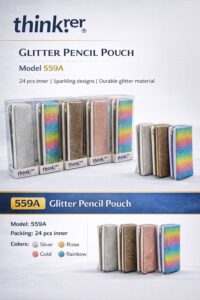 Set of Pencil pouch model no. 59A