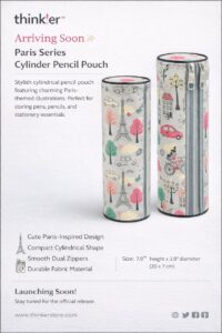 Stylish Cylinder pencil pouch