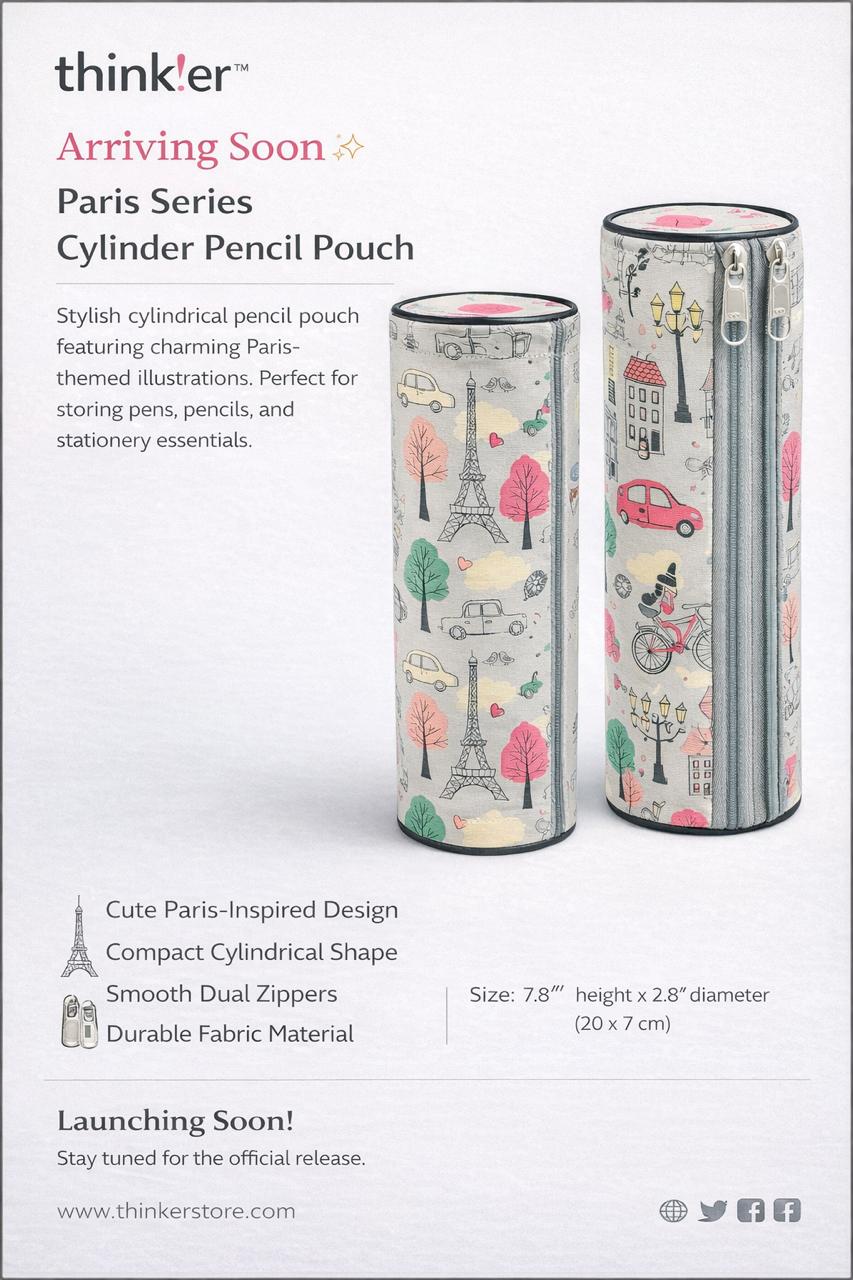 Thinker pencil pouch manufacturer in india by Navkaar Tradezone, we manufacture high-quality, durable pencil pouches.