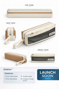 NT has launched Pencil Pouch with mesh