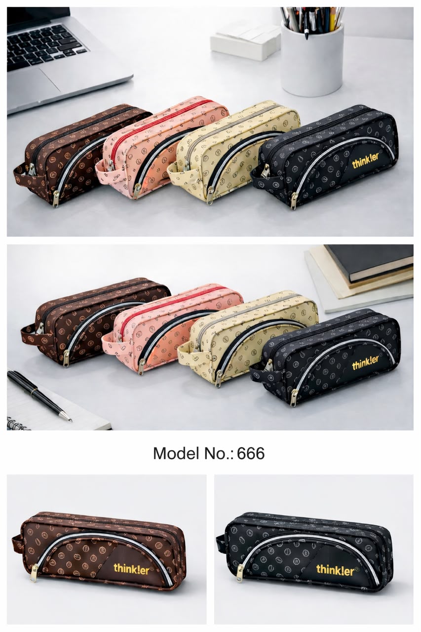 Navkaar tradezone is the best pencil pouch manufacturer in Mumbai, india, we manufacture high quality pencil pouches . Thinker pencil pouch manufacturer in india by Navkaar Tradezone, we manufacture high quality, durable pencil pouches.2