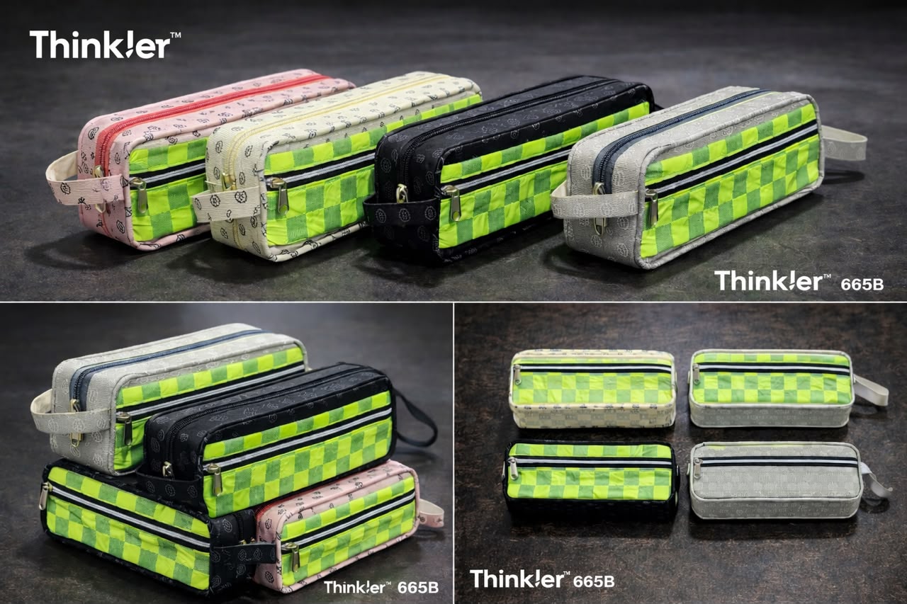 Navkaar tradezone is the best pencil pouch manufacturer in Mumbai, india, we manufacture high quality pencil pouches . Thinker pencil pouch manufacturer in india by Navkaar Tradezone, we manufacture high quality, durable pencil pouches.2