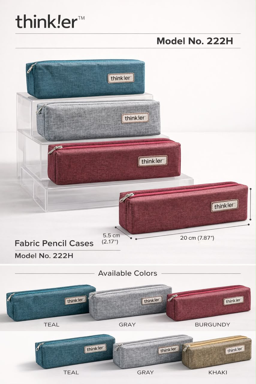 Navkaar tradezone is the best pencil pouch manufacturer in Mumbai, india, we manufacture high quality pencil pouches . Thinker pencil pouch manufacturer in india by Navkaar Tradezone, we manufacture high quality, durable pencil pouches.2