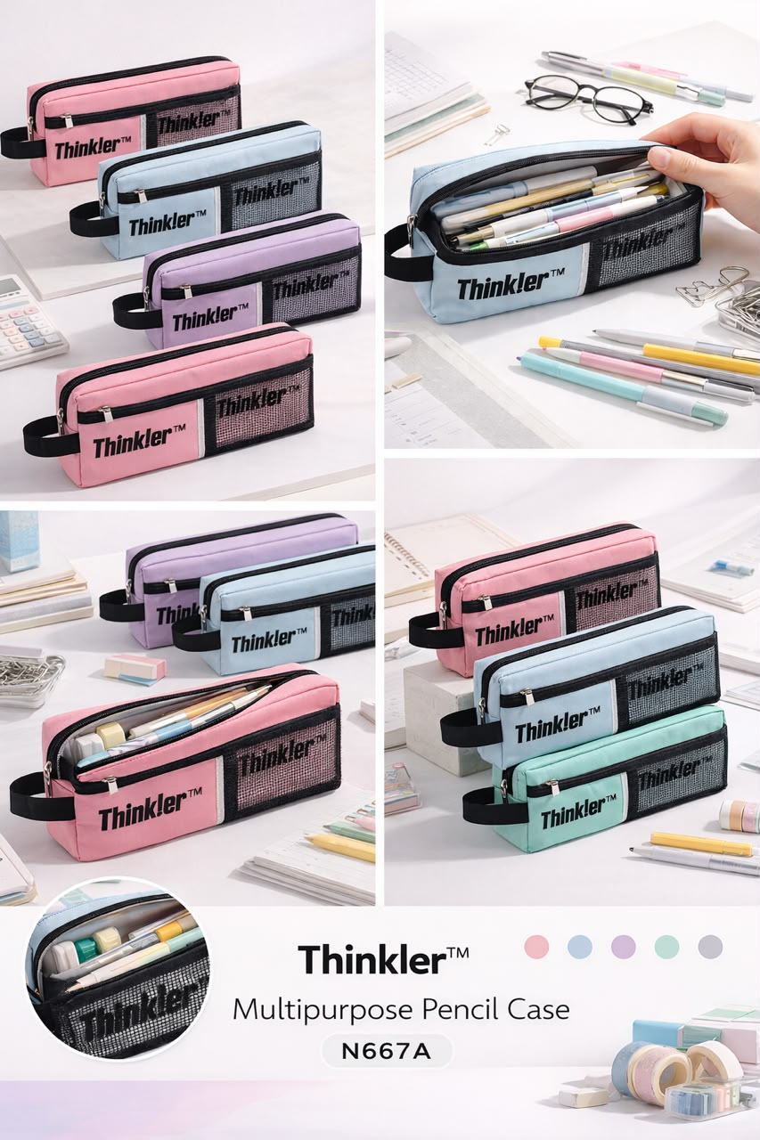 Navkaar tradezone is the best pencil pouch manufacturer in Mumbai, india, we manufacture high quality pencil pouches . Thinker pencil pouch manufacturer in india by Navkaar Tradezone, we manufacture high quality, durable pencil pouches.2